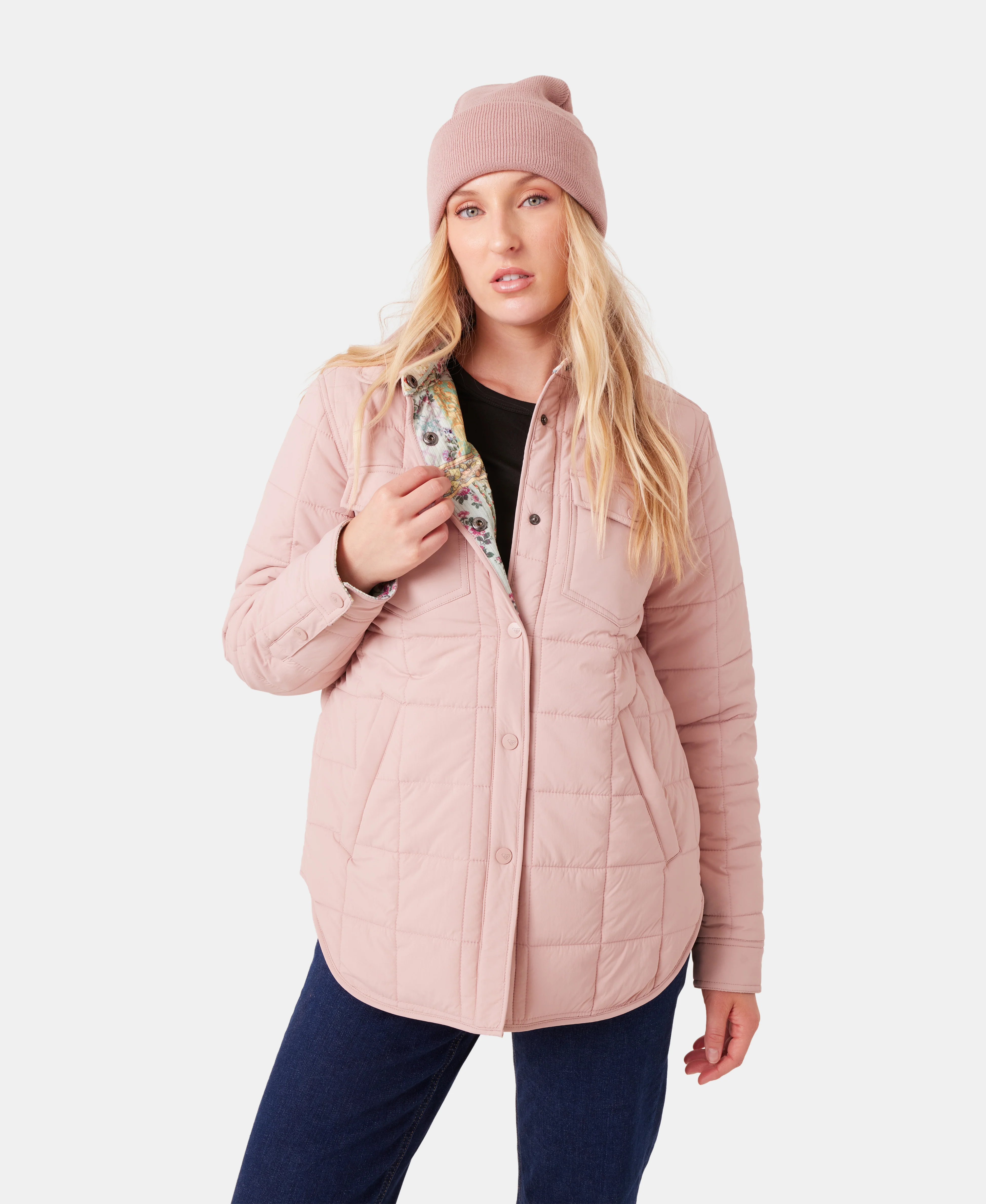 Alpine Quilted Shacket