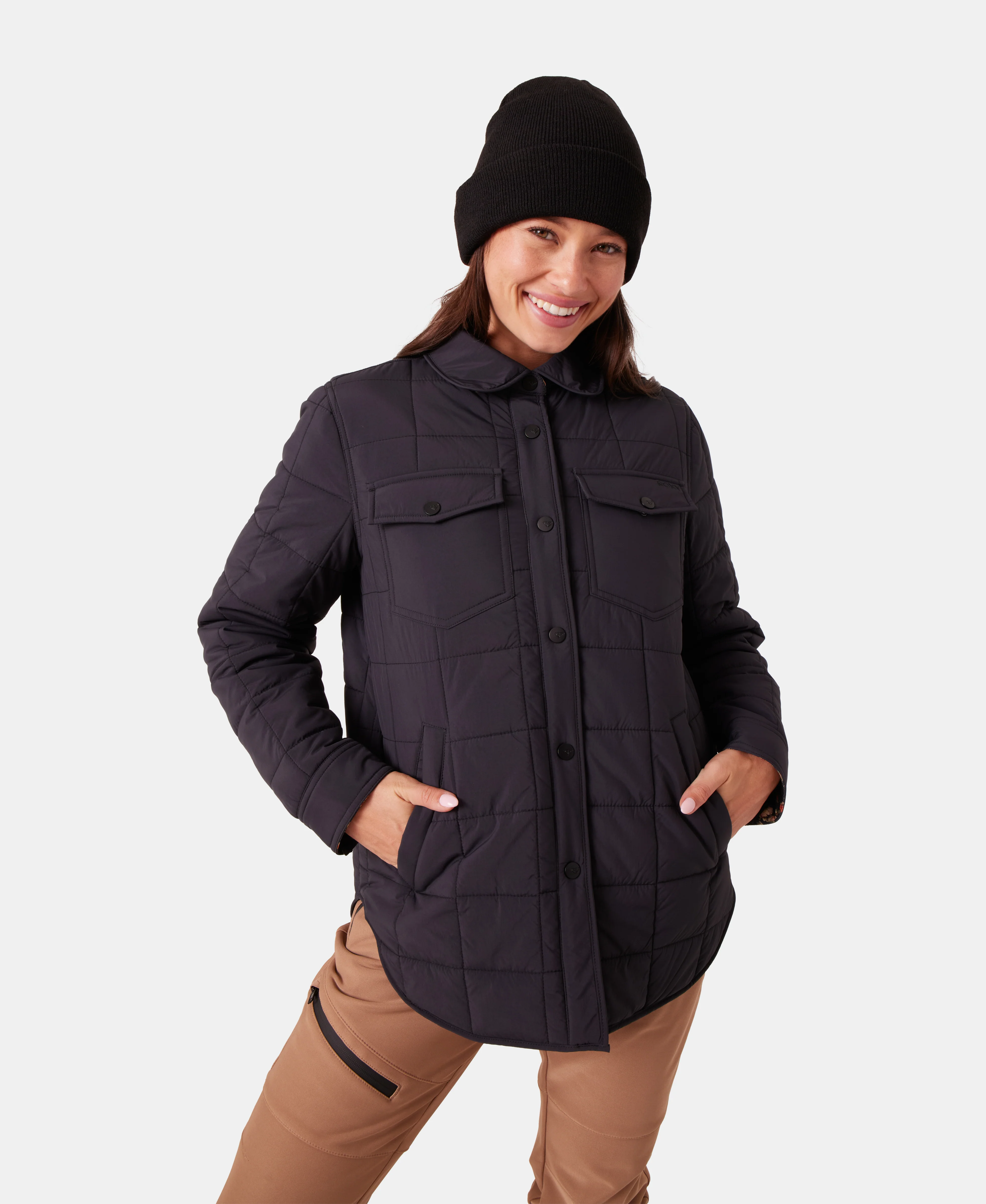 Alpine Quilted Shacket