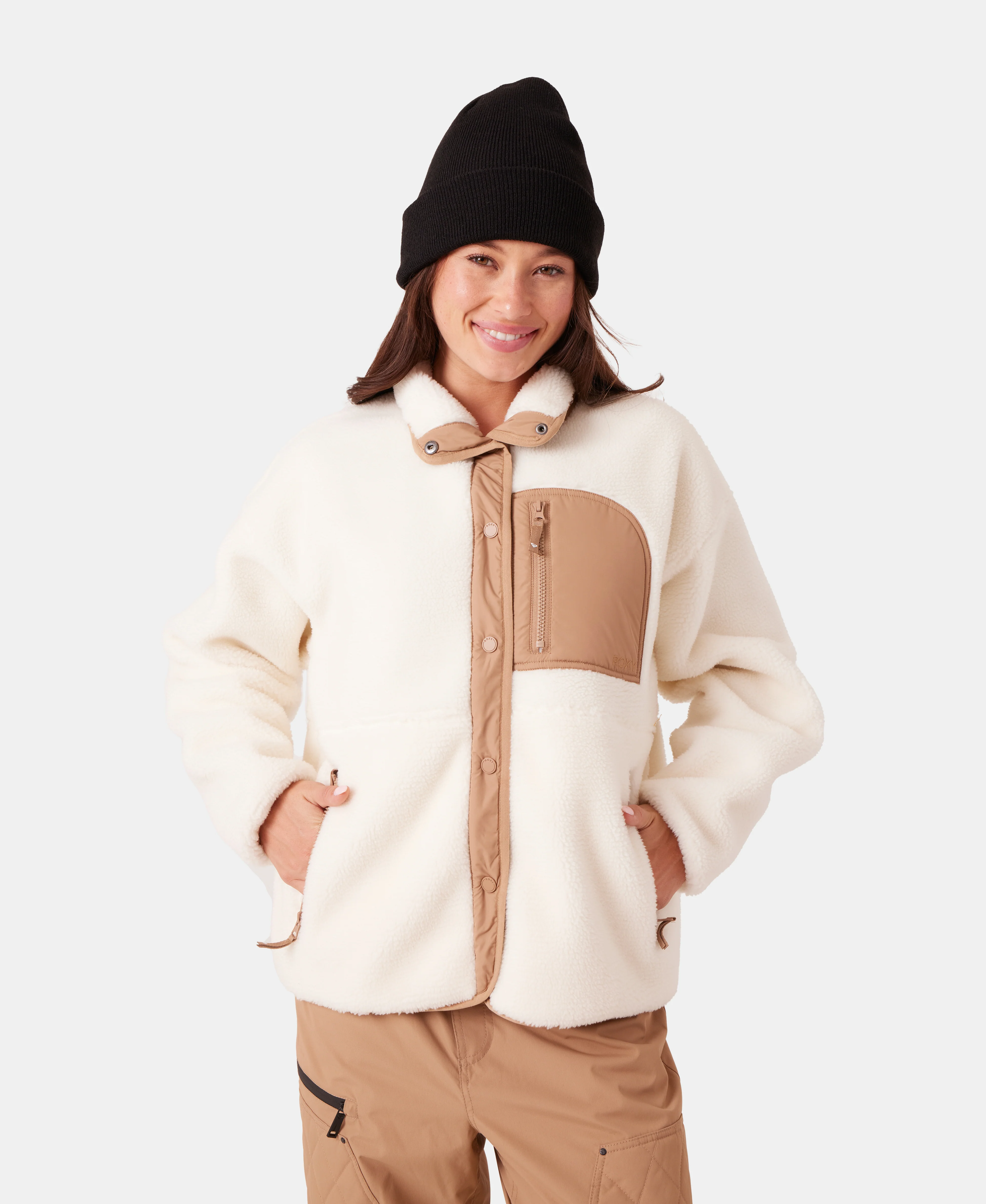 Axel Bonded Sherpa Jacket