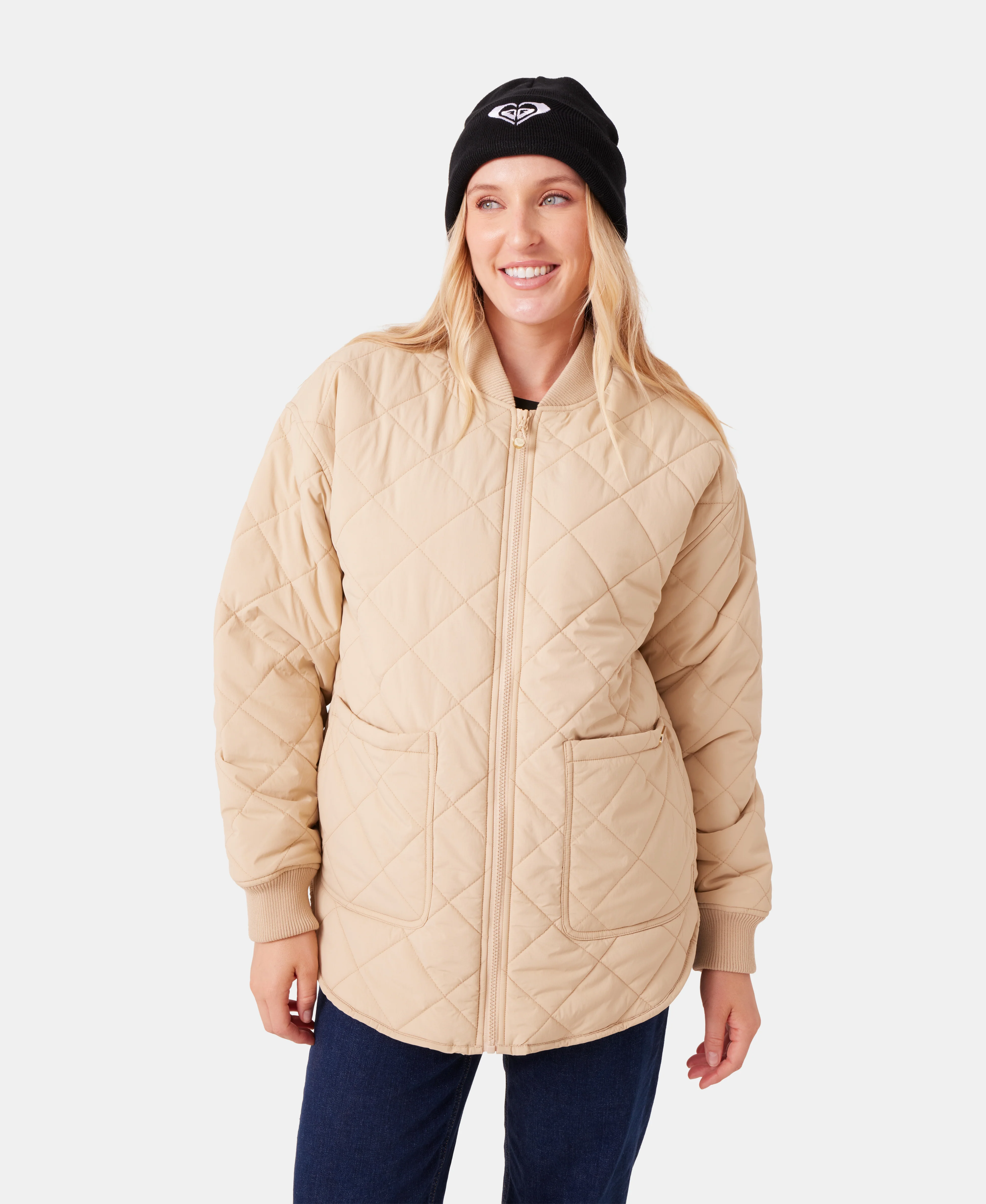 Aurora Quilted Bomber