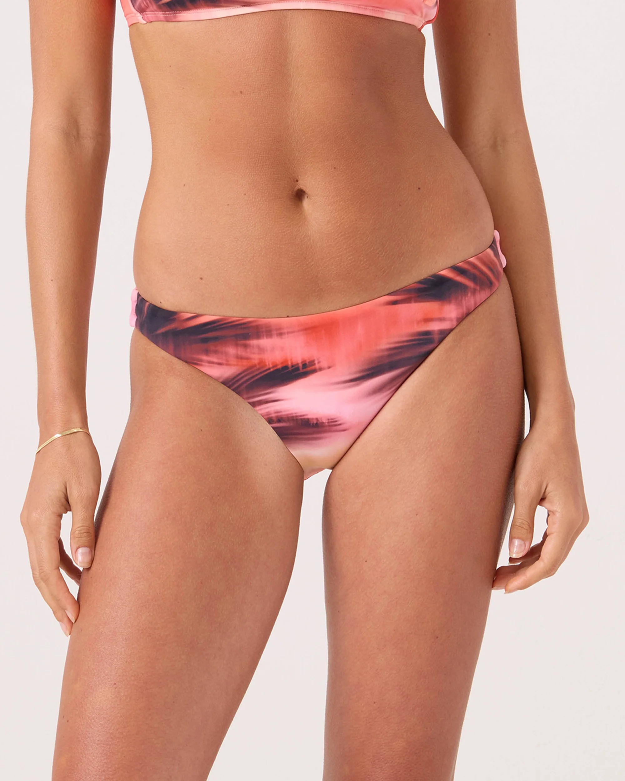 Palm Before The Storm Hipster Moderate Bikini Bottom