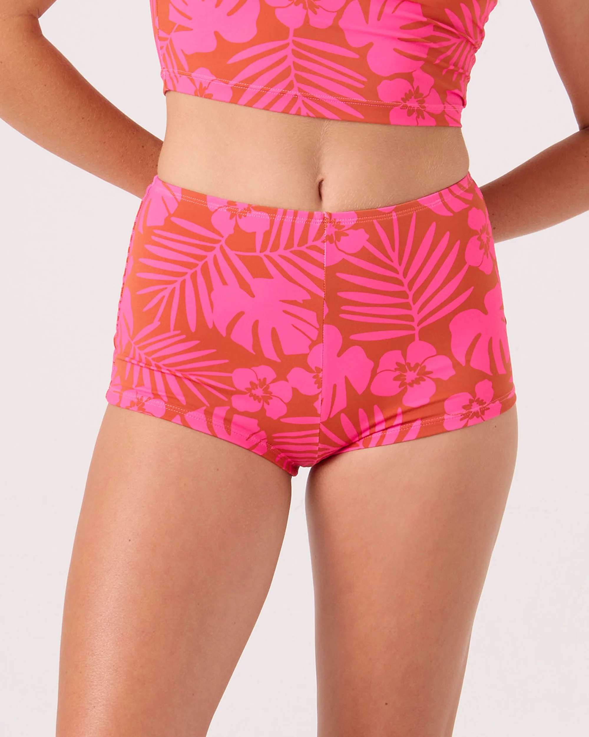 Sun Chasers Boy Short Cheeky Bikini Bottom