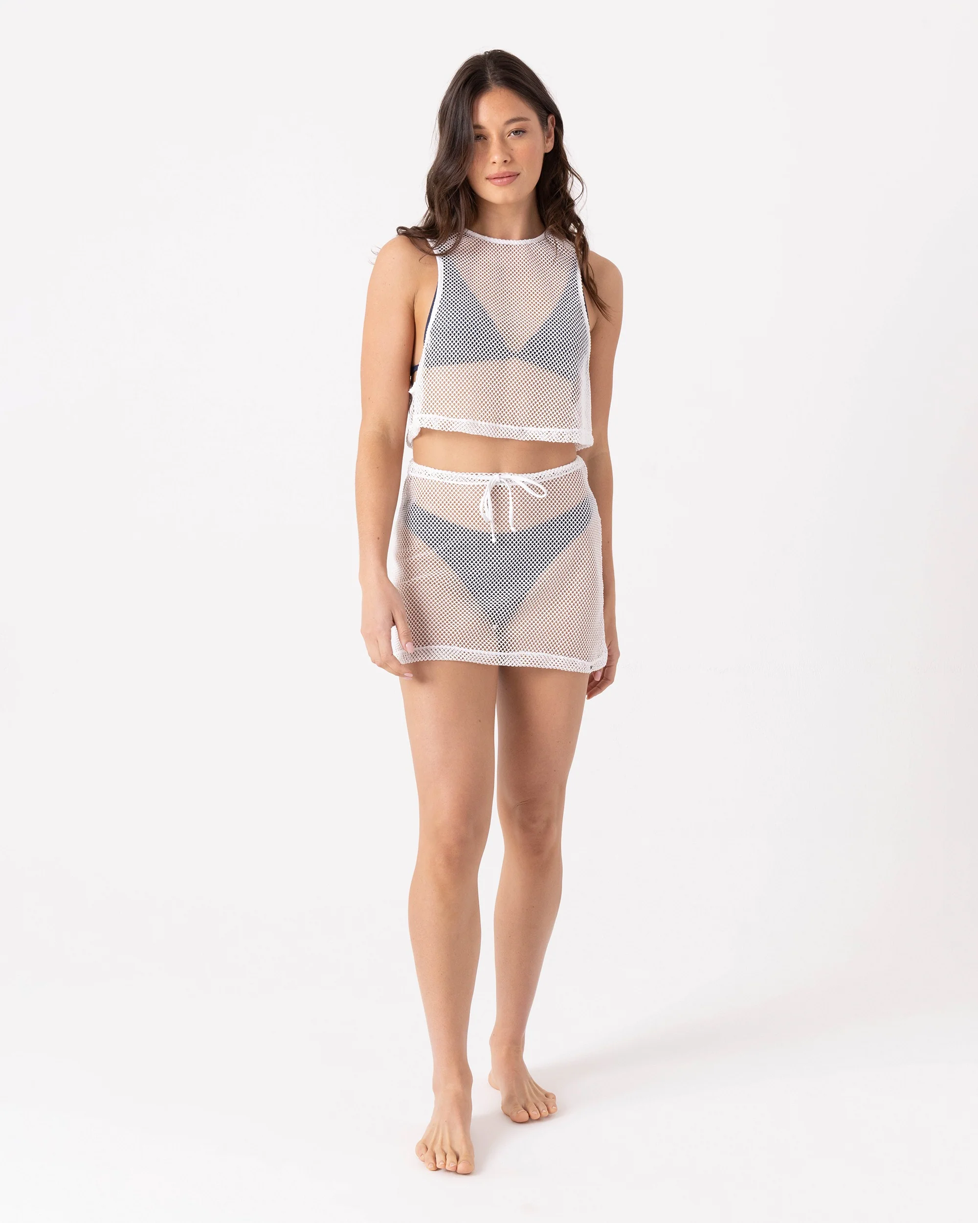 Don't Mesh With Me Skirt Cover Up